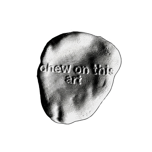 Chew on this art
